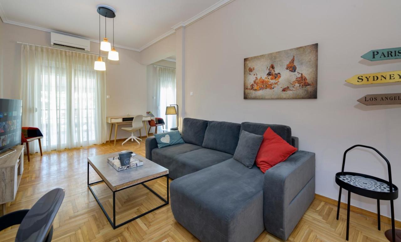 Cosy 2br Flat Near Ampelokipoi Station & Hospitals Apartment