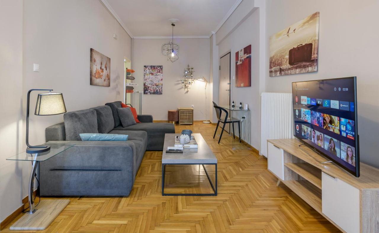 Cosy 2br Flat Near Ampelokipoi Station & Hospitals Apartment