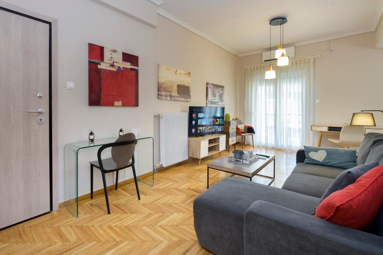 Cosy 2br Flat Near Ampelokipoi Station & Hospitals * Ateny